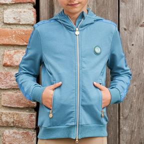 Covalliero Kids Hoodie in Deep Water