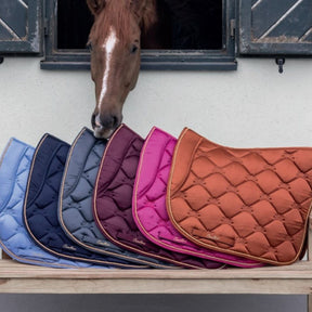 Covalliero Saddle Pad in Winter Rose