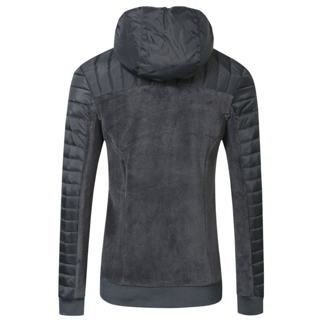 Covalliero Women's Hoodie Jacket in Graphite