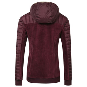 Covalliero Women's Hoodie Jacket in Merlot