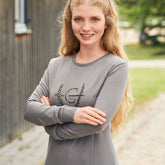 Covalliero Women's Jumper in Light Graphite