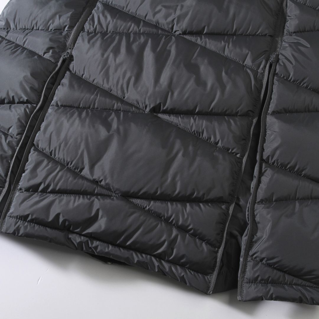 Covalliero Women's Long Quilted Coat in Graphite