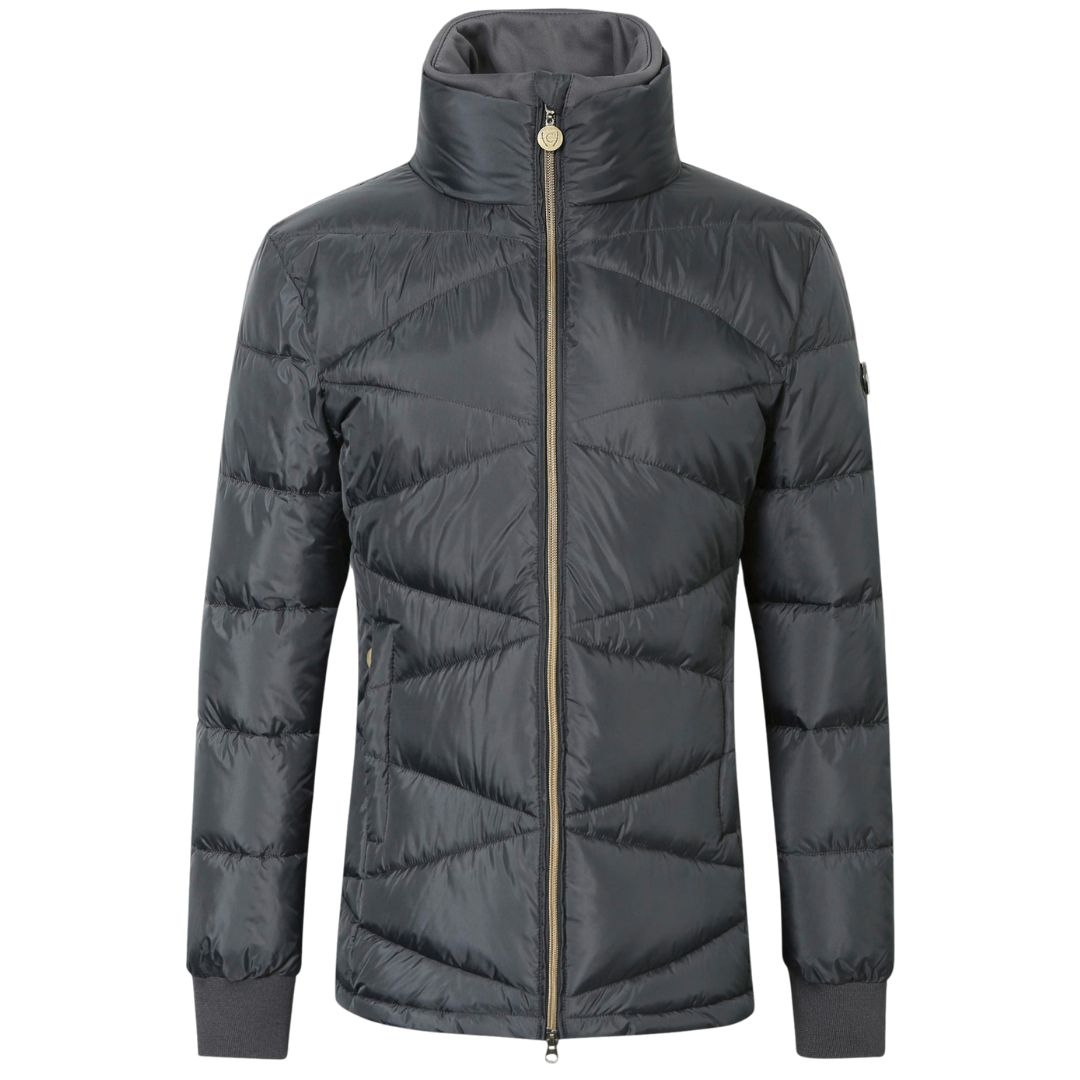 Covalliero Women's Quilted Jacket in Graphite