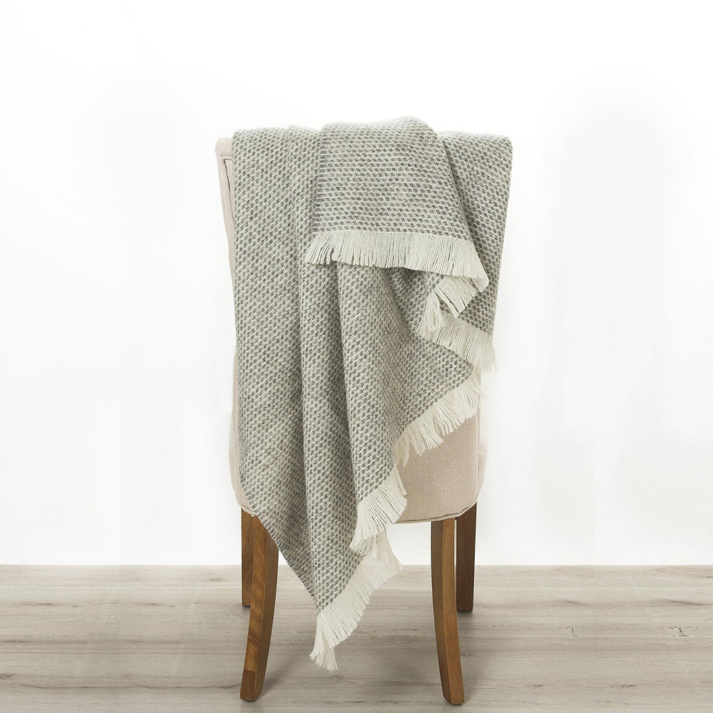 Cushendale Charcoal Kilkenny Throw Blanket