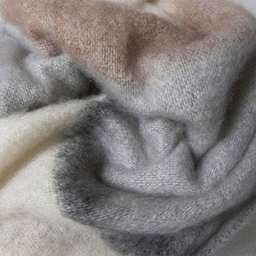 Cushendale Owl Silare Mohair Throw Blanket
