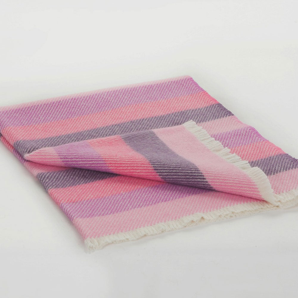 Cushendale Pink Kileen Baby Blanket