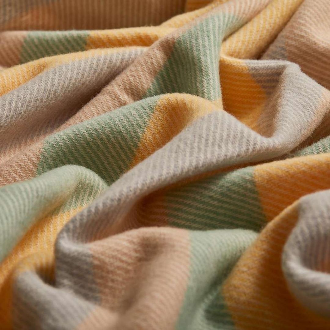 Cushendale Lemon Kileen Baby Blanket