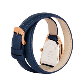 Dimacci Nicy Queen Watch in Navy Blue & Rose Gold