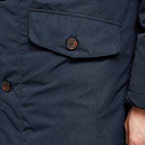 Dubarry Men's Urlingford Down Parka Jacket in Navy