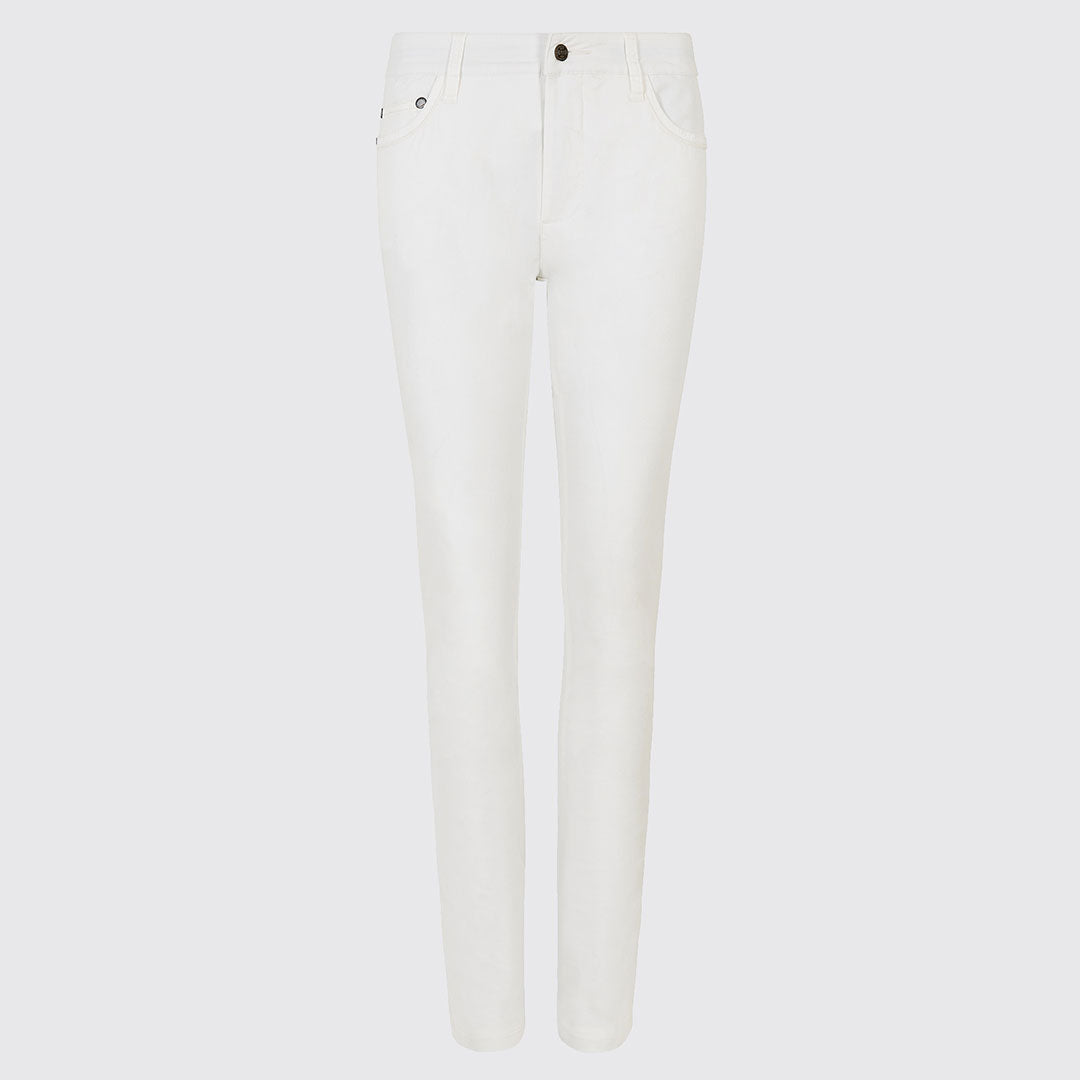 Dubarry Women's Greenway Jeans in White