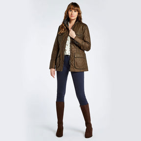 Dubarry Women's Munsboro Wax Jacket in Ginger