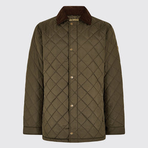 Dubarry Men's Mountusher Quilted Jacket in Olive