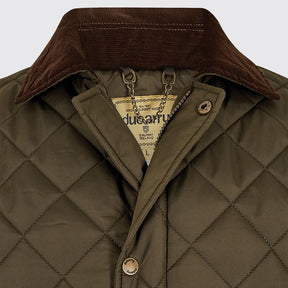 Dubarry Men's Mountusher Quilted Jacket in Olive