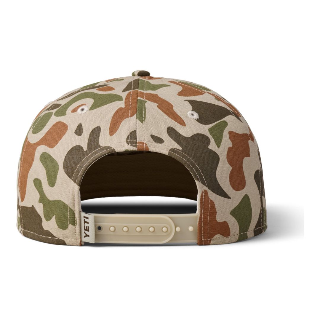 Yeti Sunrise Elk Flat Brim Hat Tan/Brown