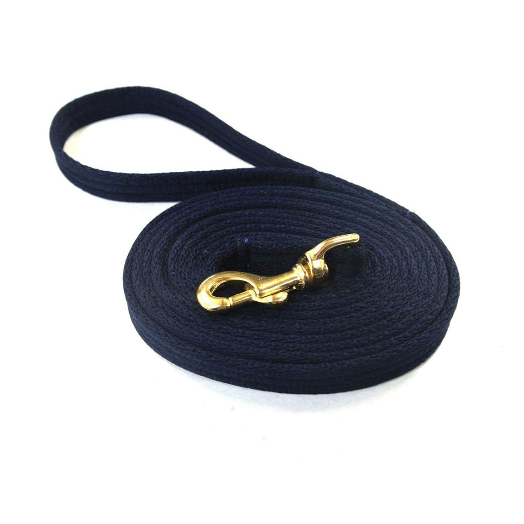 Equi-sential Padded Lunge Rein in Navy