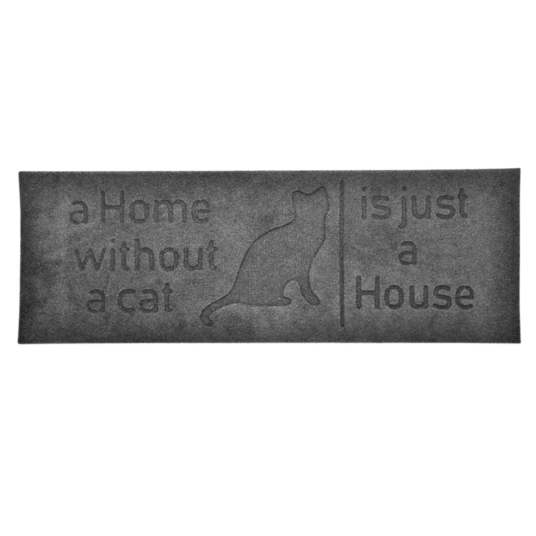 Esschert Design "Home without a Cat" Relief Doormat
