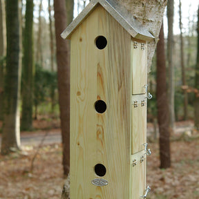 Esschert Design Sparrow Flat Vertical Birdhouse
