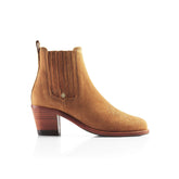 Fairfax & Favor Rockingham Suede Ankle Boot in Tan