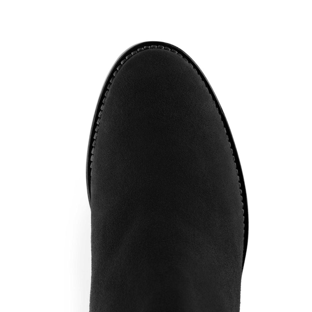 Fairfax & Favor Belgravia Flat Tall Boot in Black