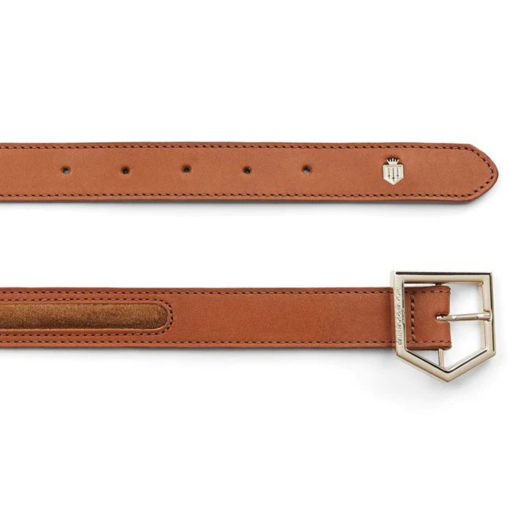 Fairfax & Favor Hampton Belt Leather & Suede in Tan