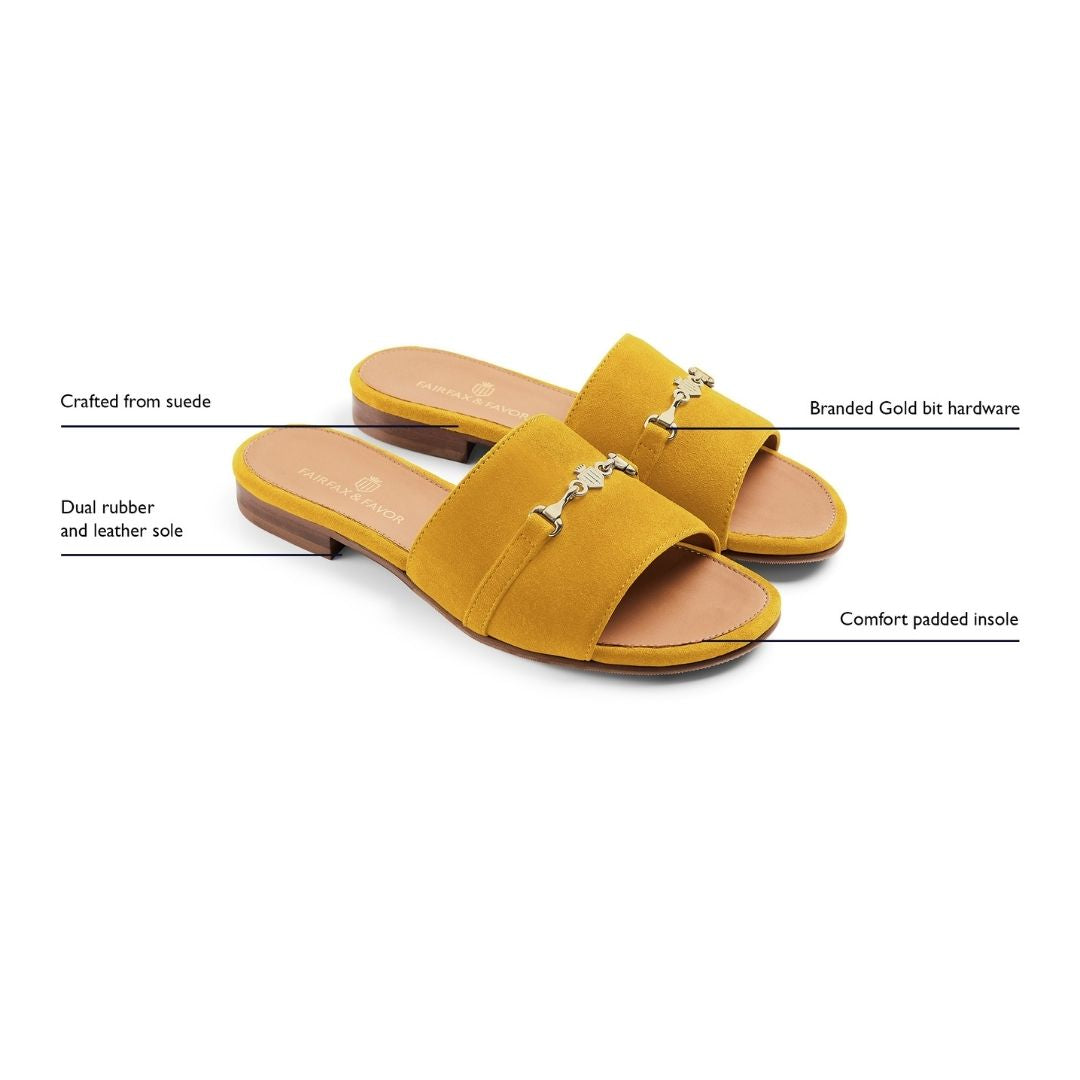 Fairfax & Favor Heacham Sandal in Mango