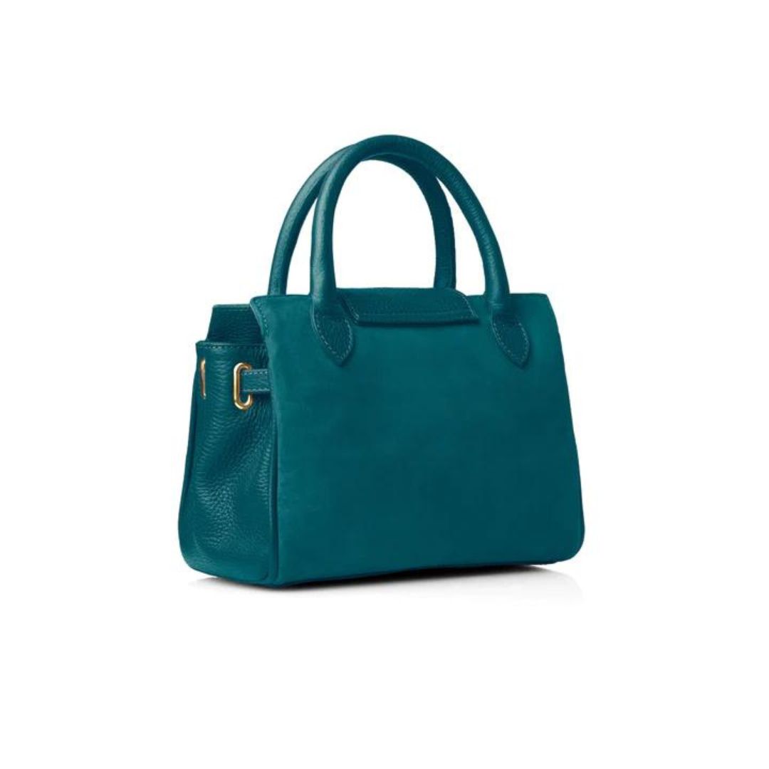 Fairfax & Favor Mini Windsor Handbag in Ocean Blue
