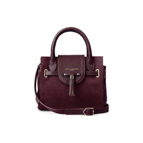 Fairfax & Favor Mini Windsor Handbag in Plum