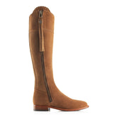 Fairfax & Favor Regina Suede Boot in Tan