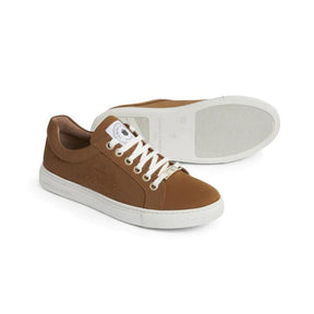 Fairfax & Favor Richmond Suede Trainer in Tan