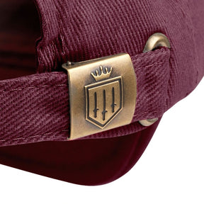 Fairfax & Favor Signature Baseball Cap in Burgundy