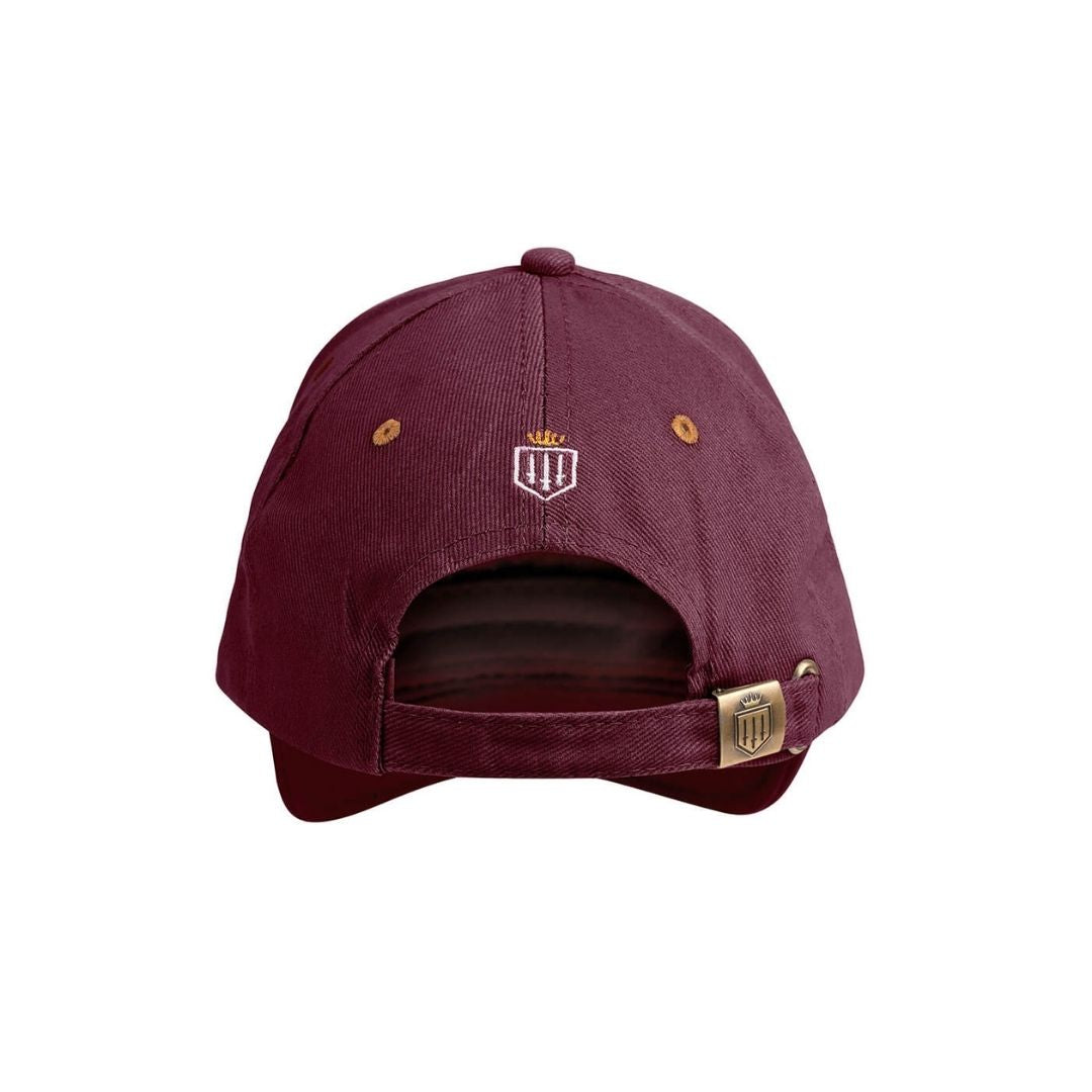 Fairfax & Favor Signature Baseball Cap in Burgundy