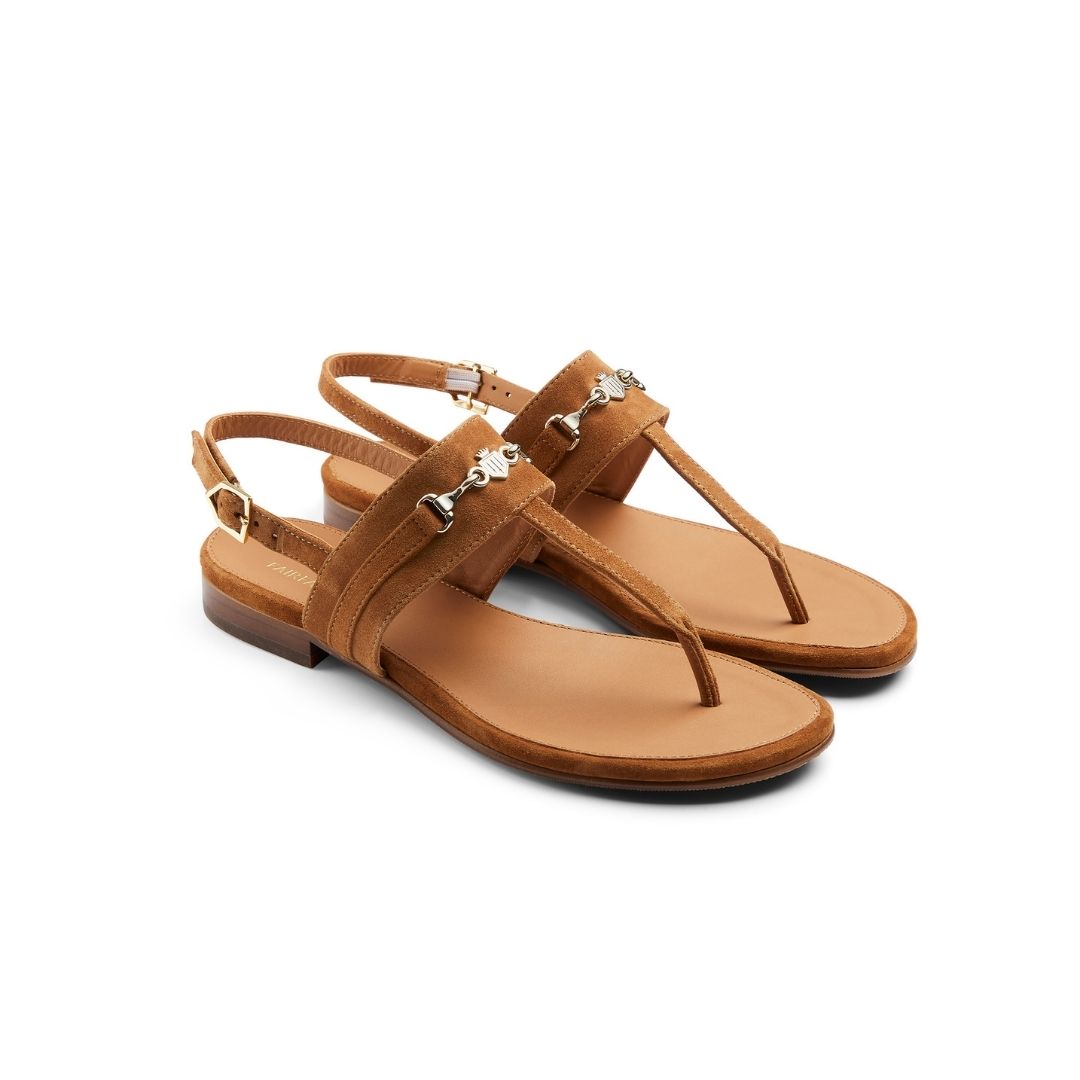 Fairfax & Favor Thornham Sandal in Tan