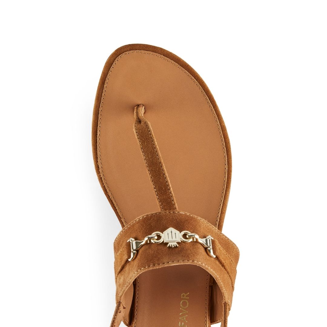 Fairfax & Favor Thornham Sandal in Tan