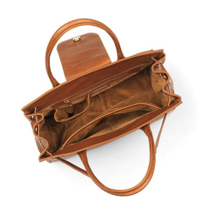 Fairfax & Favor Windsor Leather Handbag in Tan