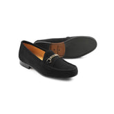 Fairfax & Favor Women's Apsley Suede Loafer in Black