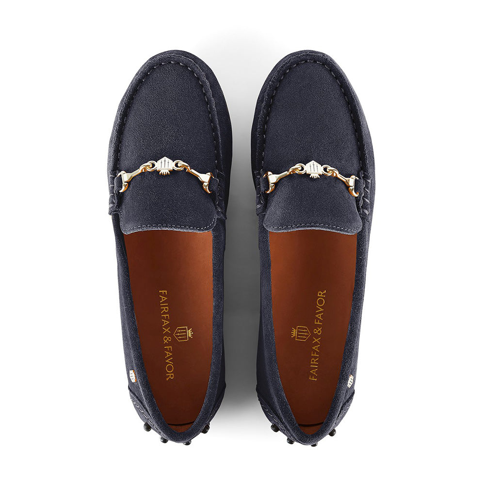 Fairfax & Favor Women's Trinity Loafer in Navy