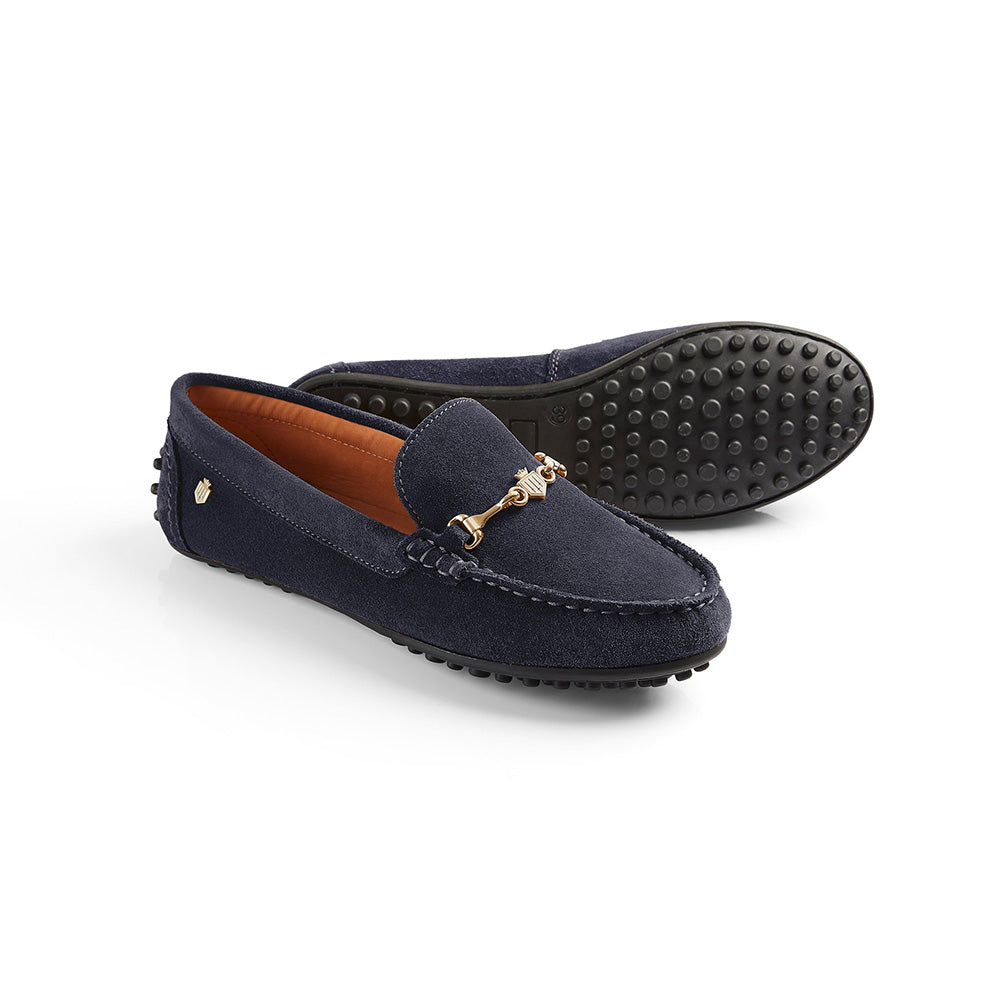 Fairfax & Favor Women's Trinity Loafer in Navy