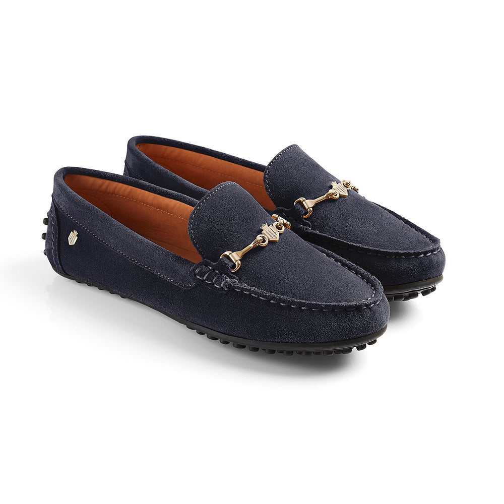 Fairfax & Favor Women's Trinity Loafer in Navy