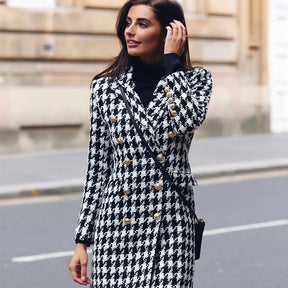 Fox London Women's Houndstooth Coat