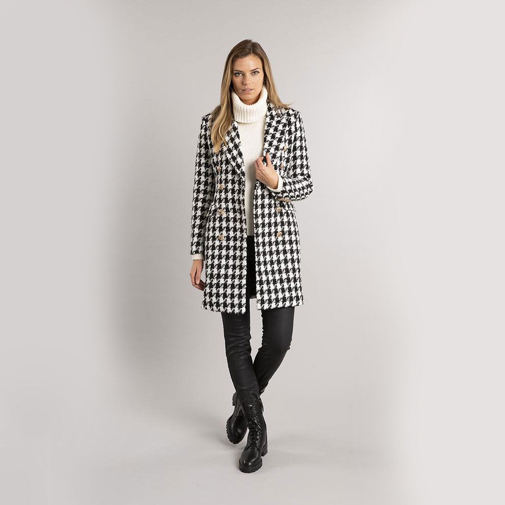Fox London Women's Houndstooth Coat