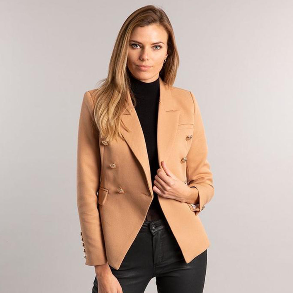 Fox London Women's Windsor Blazer in Camel