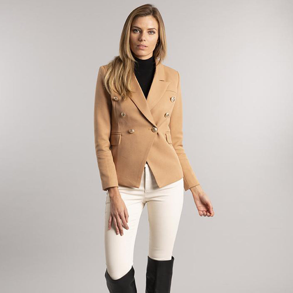 Fox London Women's Windsor Blazer in Camel