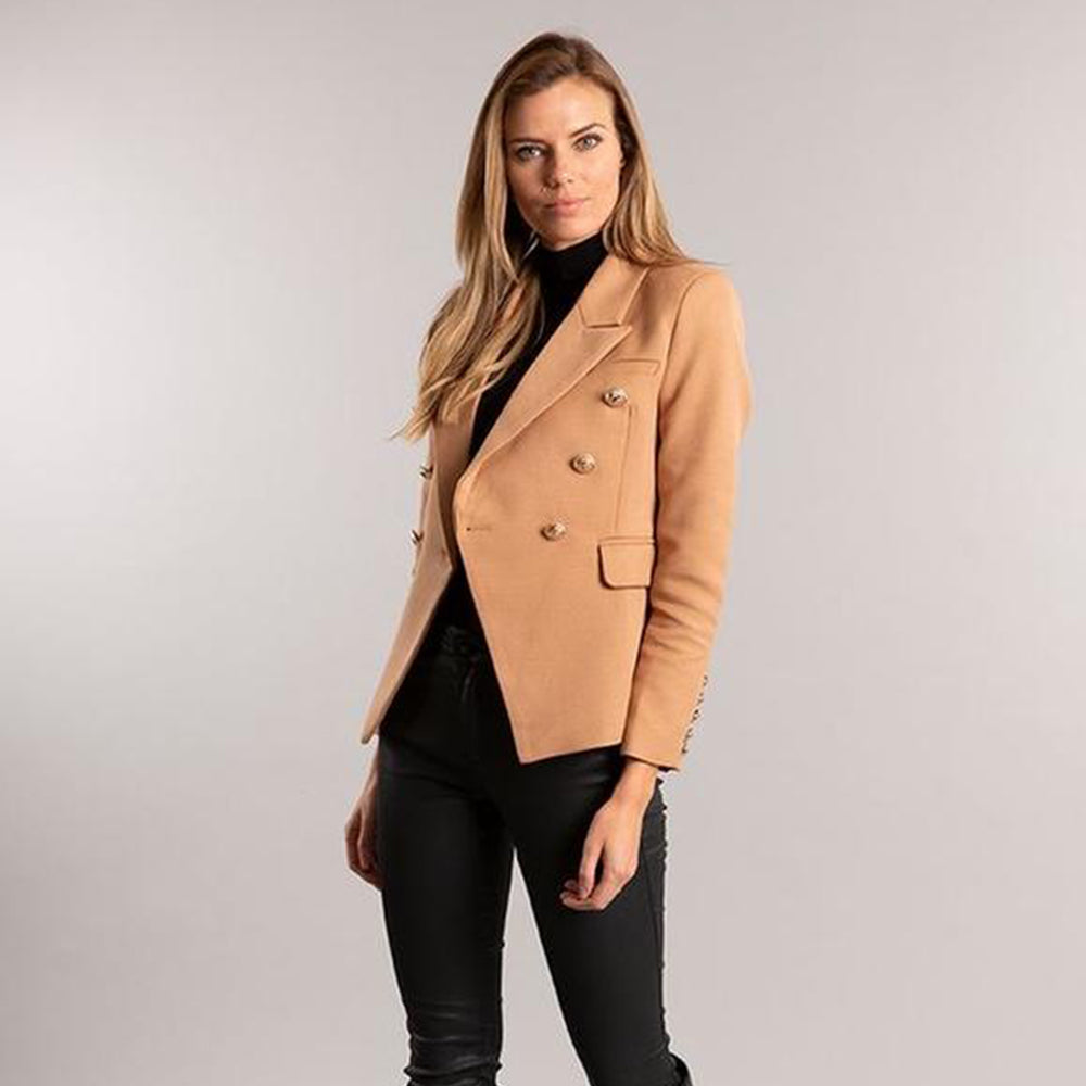 Fox London Women's Windsor Blazer in Camel