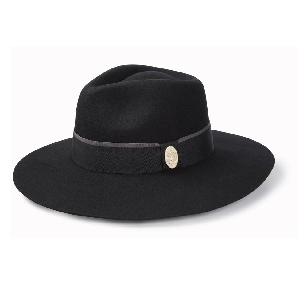 Hicks & Brown Oxley Fedora in Black