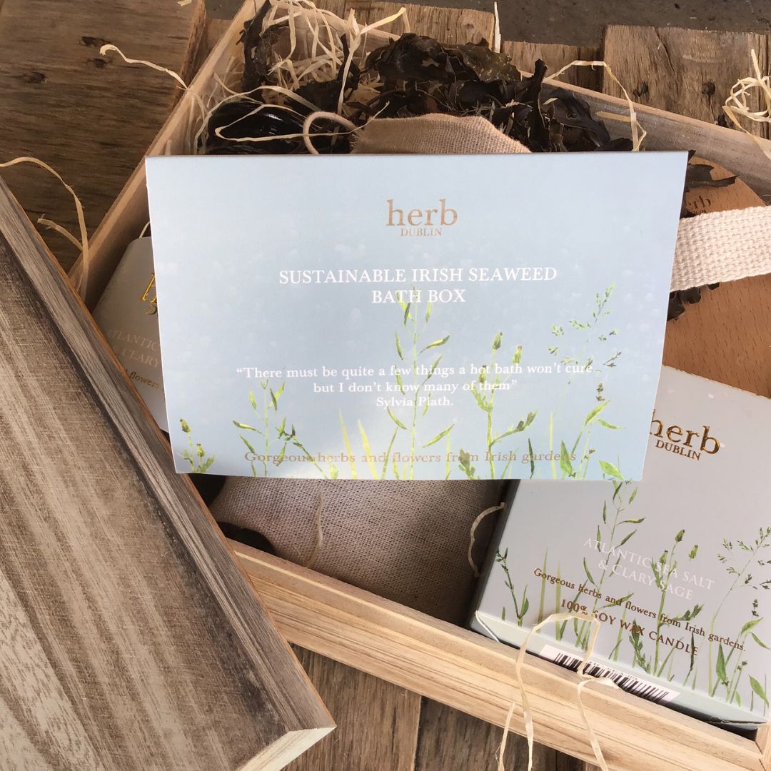 Herb Dublin Irish Seaweed Bath Box