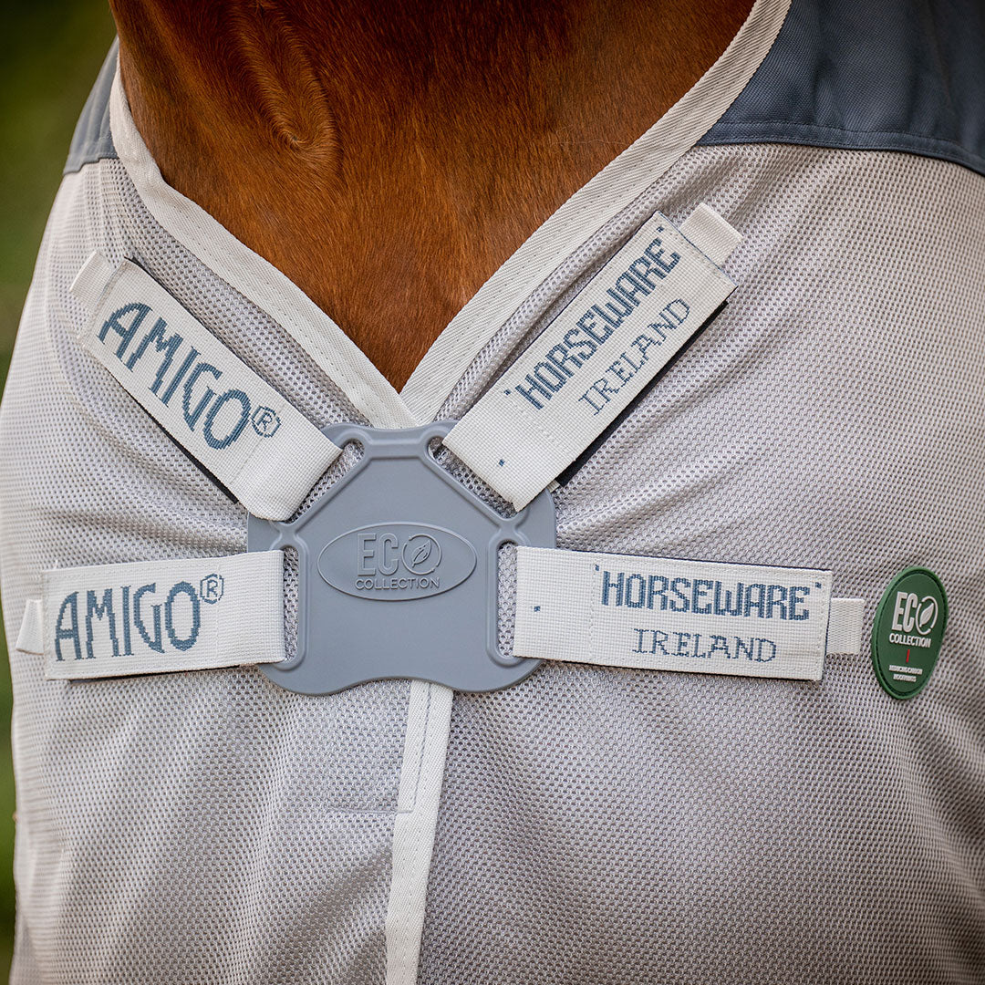 Horseware Amigo AmECO Combi Lite Rug in Teal & Grey (0g)
