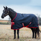 Horseware Rambo Original Medium Turnout Rug in Navy/Red (200g)