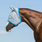 Horseware Amigo Fly Mask in Baby Blue & Electric Blue