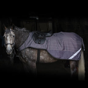 Horseware Amigo Reflectech Competition Sheet in Grey & Black