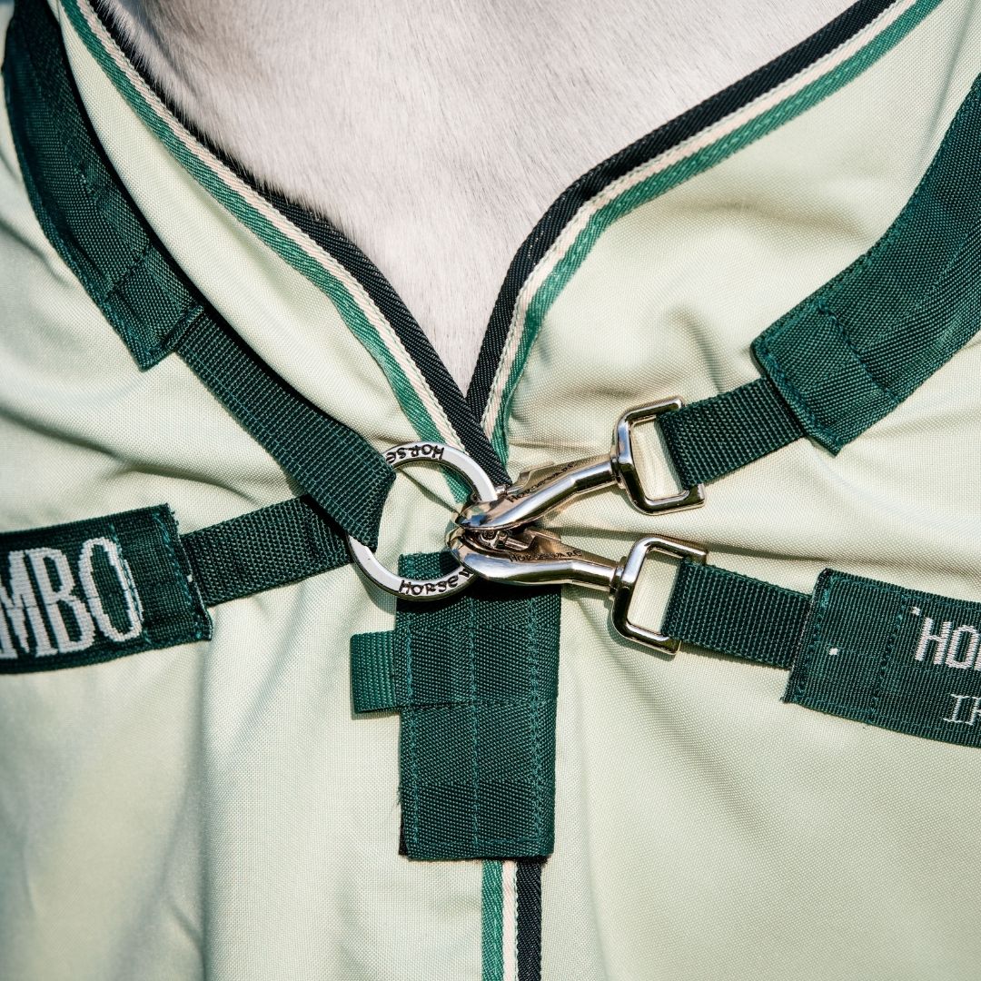 Horseware Rambo Hoody in Green / Sage, Beige & Green